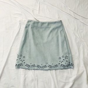 Primark Mint Cut-Out Skirt from London